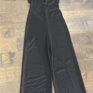 Karlie Black Wide-Leg Jumpsuit with Sleek Design